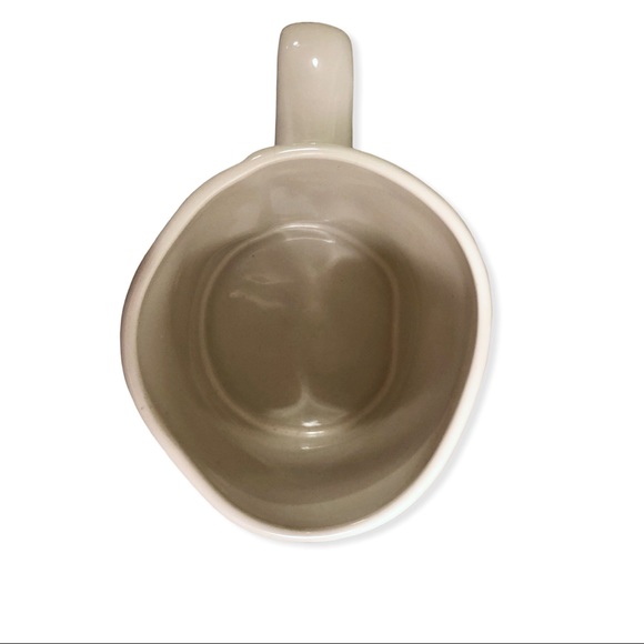 2/$30 ☕️ SELF LOVE Rustic Ceramic Coffee Mug, Off-white Finish w/ Black Text - Picture 3 of 5